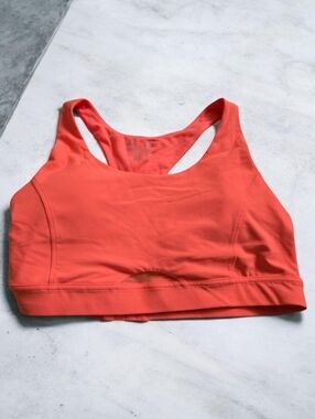 Xersion Coral Racerback Sports Bra